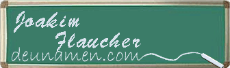 Joakim Flaucher Visitenkarte
